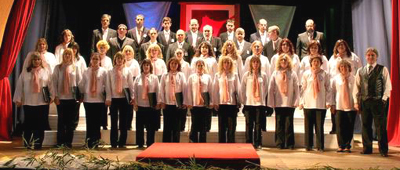El Coro Polifónico Municipal de Gálvez 2009 - Foto de su sitio