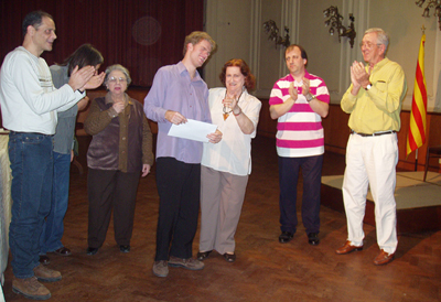 Alfonso Manuel Bekes recibe el segundo premio