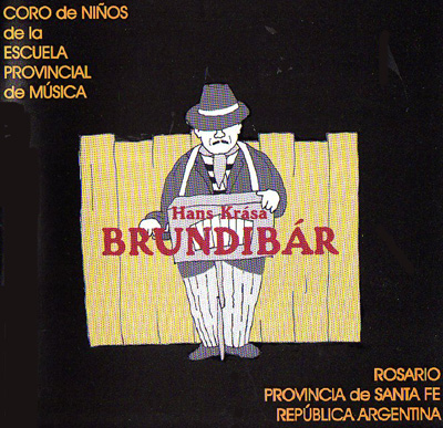 Tapa CD de Brundibar