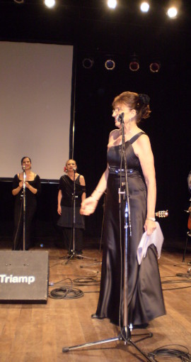  Carmita en el 43º aniversario, en el Teatro Príncipe de Asturias. 2012 
