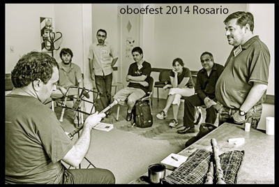 El encuentro con el oboe barroco a cargo de Diego Nadra.