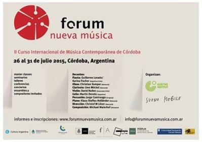 Forum nueva musica 2015