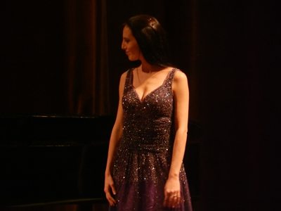 María del Rocío Giordano, 1º premio, en la Etapa Final.